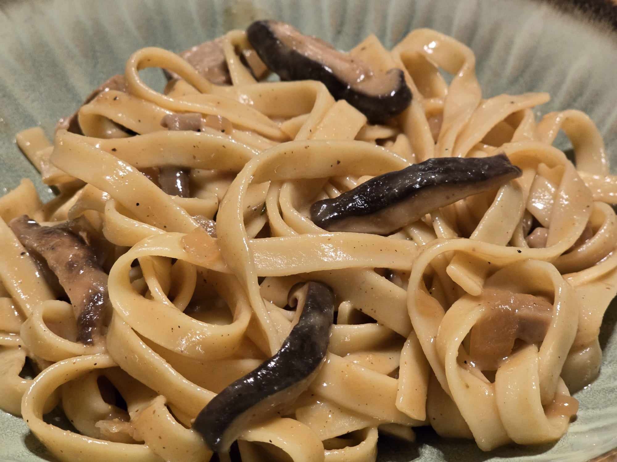 Vegan Tofu and Shiitake Mushroom Stroganoff
